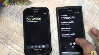 Homebrew Bluetooth Chat App for Windows Phone screenshot 3