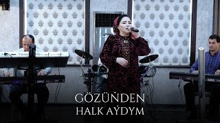 Merjen Berdiyewa - Gozunden  ( Turkmen Halk Aydymlary 2023 ) Janly Ses