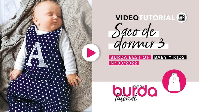 Crea tu propio saco de dormir para bebé con tu máquina de coser