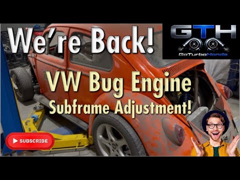 Mid-Engine Bug Subframe Setup - YouTube