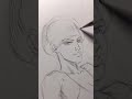 How to Draw Hair Bowl Cut #drawing