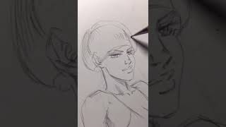 How to Draw Hair Bowl Cut #drawing