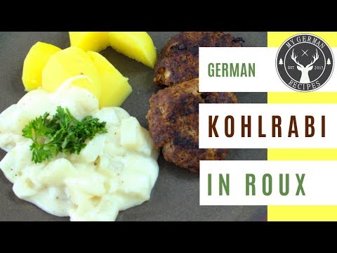 How to cook Kohlrabi in Roux ✪ MyGerman.Recipes