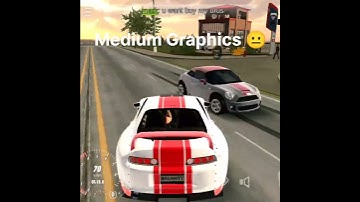 LOW vs MEDIUM vs MAX GRAPHICS - CAR PARKING MULTIPLAYER🔥 #SHORTS #carparkingmultiplayer