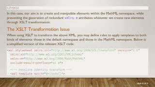 Famous Preventing Redundant xmlns: Definitions in Mixed-Namespace XML Content Profile