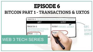 Full Web 3 Tech Series - Bitcoin Part 1 - Transactions & UXTOs Guide
