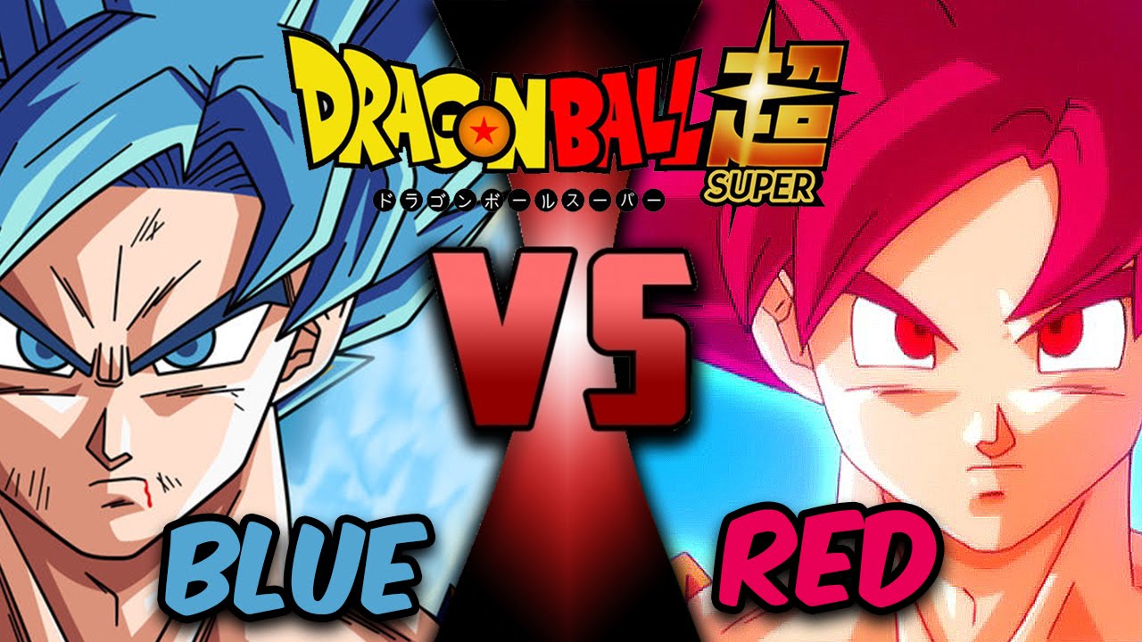 Dragon Ball Super: Super Saiyan Blue Vs Super Saiyan God - Youtube