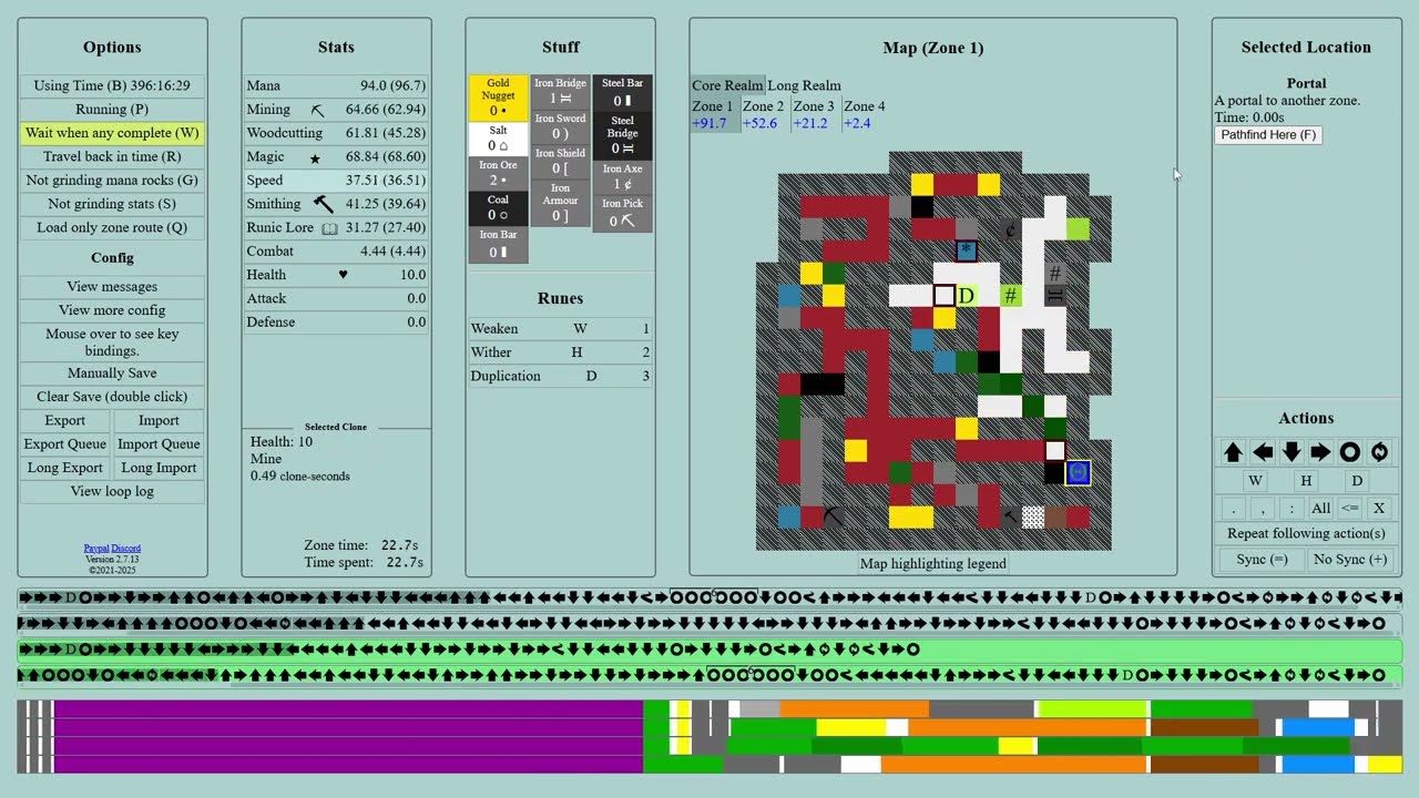 S2E12 Cavernous II: Core Realm Z4 M2, Free Web Browser Incremental Game