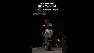 Slow & Mirrored Dance tutorial DC Embrace ItDance Mirrored tutorial