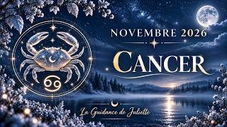 ♋ CANCER ♋🍂 NOVEMBRE 2026 🍂✨ Opter pour une nouvelle approche ✨️