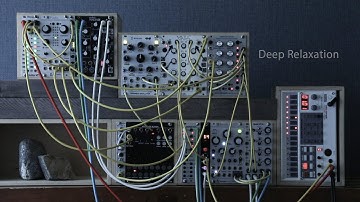 Deep Relaxation Ambient / Plaits 2hp Arp Beads Mimeophon Mob of Emus Ensemble Oscillator Volca