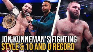 Jon Kunneman Is 10 and 0 Entering Dana White's Contender Series