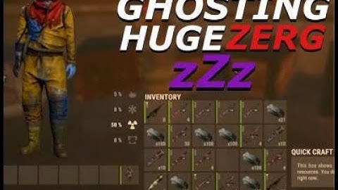 GHOSTING HUGE ZERG zZz VITAL US MAIN - Rust