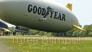 Three Blimps in One Place! | 100 Years of the Goodyear's Blimps