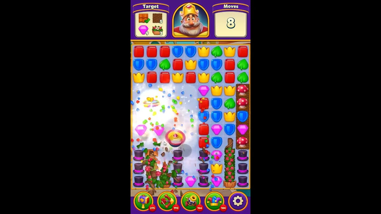 Royal Match Level 10579 - NO BOOSTERS GAMEPLAY 👑 | SKILLGAMING ✅