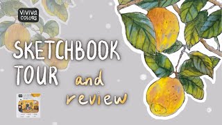 VIVIVA COLORS Sketchbook Tour And Review