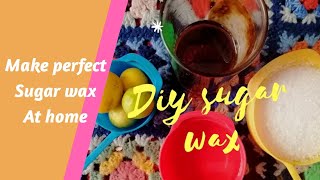 How to make Sugar wax at home || Tips, techniques and tutorial || #diysugarwax screenshot 2