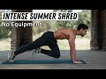 INTENSE SUMMER SHRED WORKOUT | No Equipment | Rowan  Row