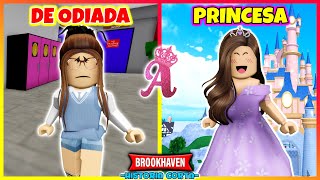 DE ODIADA A PRINCESA 🤩 Roblox Brookhaven rp Mini Pelicula (Historias con Voces)