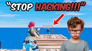 Toxic 12 Year Old Fortnite Kid Thinks I'm Hacking
