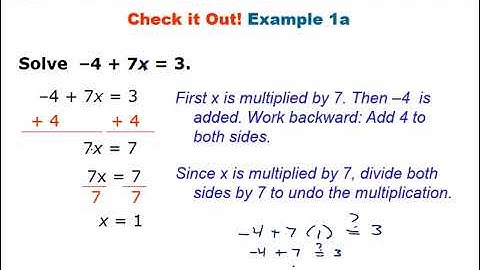 Algebra 1.5: Solving Two Step and Multi Step Equations Lesson Video