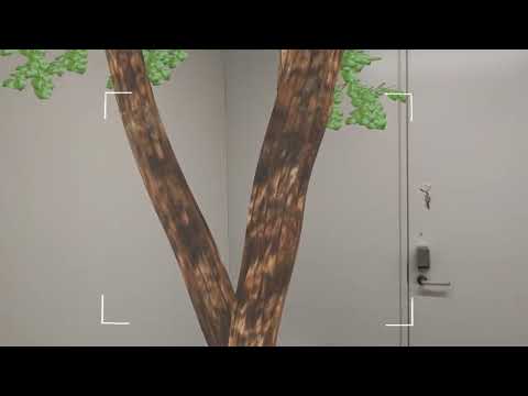 blenderで作った木をHoloLens2で表示してみた