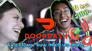 Working for DOORDASH! How much did we make in 4 hours? + Tips & tricks