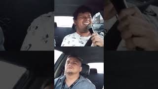 Pasajero canta en el carpool ecuador #dúo #rancheras #automobile #musica #humor