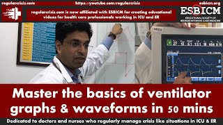 Master the basics of ventilator graphs and waveforms in 50 mins (doctors & nurses), regularcrisis