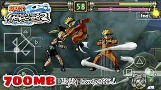 Naruto Ultimate Ninja Heroes 2: The Phantom Fortress | Highly Compressed 700mb | HD Gameplay
