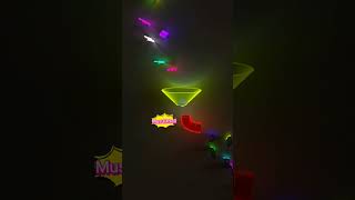 Multi-colored 3D ball creates a symphony of light and sound on the stairs screenshot 2