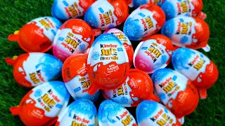 Yummy Kinder Surprise Egg Toys Opening - A Lot Of Kinder Joy Chocolate ASMR || part- 132