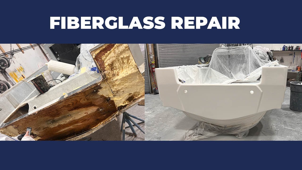 Inside the Fiberglass Shop at Yankee Boating Center | Restoration & Gel Coat Repair