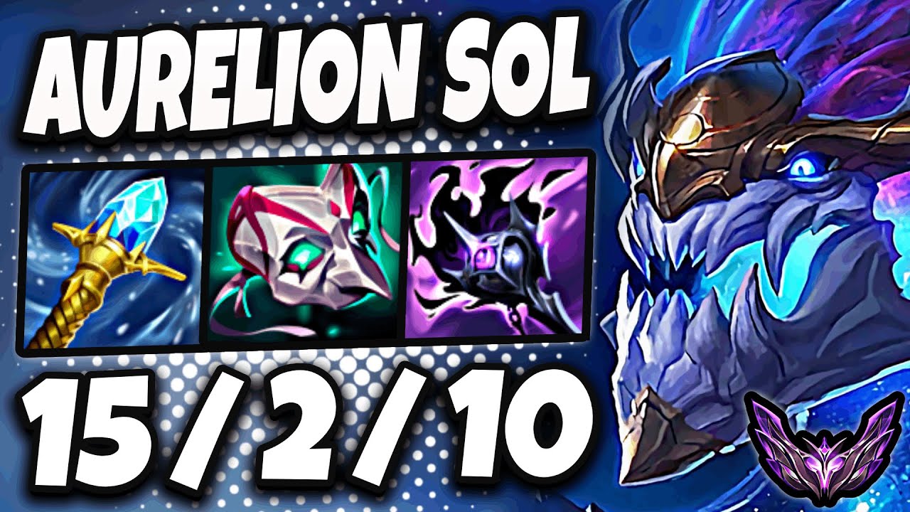Aurelion Sol vs Zed [ MID ] Lol Korea Master Patch 25.7 ✅