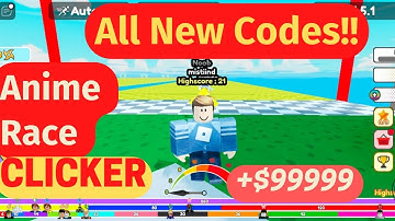 **NEW** All the working codes for Anime race clicker october 2022 ! Roblox Anime race clicker codes.