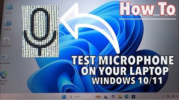 [SOLVED] How To Test Inbuilt Microphone (Mic) on Laptop in Windows 10/11 And Hear Yourself PLAYBACK