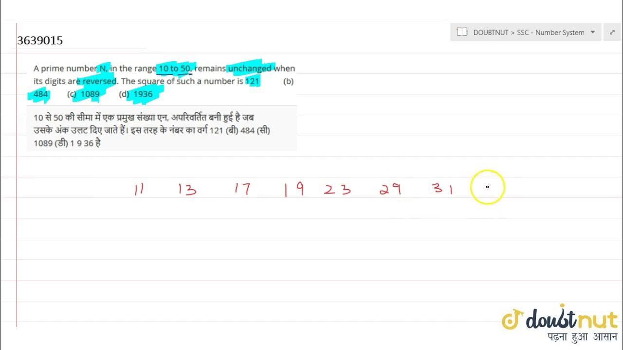 "The prime numbers dividing 143 and leaving a remainder of 3 in each