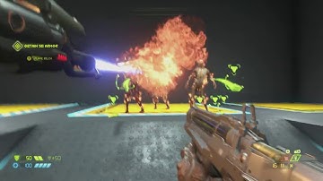 DOOM Eternal - Fortress of Doom: VEGA Briefing and Acquire The Flame Belch Gameplay Tutorial (2020)