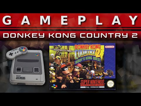 Video Gameplay : Donkey Kong Country 2 [SNES]