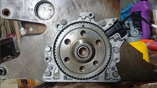 Roda fonica motor AP como colocar no ponto sem ferramenta.