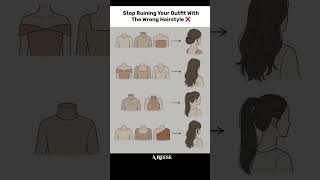 Best Hairstyles for Every Neckline 💁‍♀️✨ | Style Smart, Look Stunning!#hairstyleguide #necklinestyle