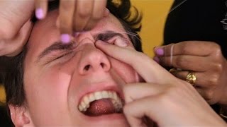 Darkcried Reacts to People Try Threading For The First Time