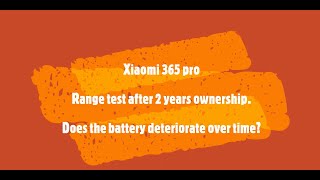 Xiaomi M365 Pro | Range Test