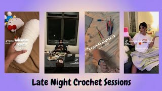 Late night crochet sessions ♡ Tiktok compilation 