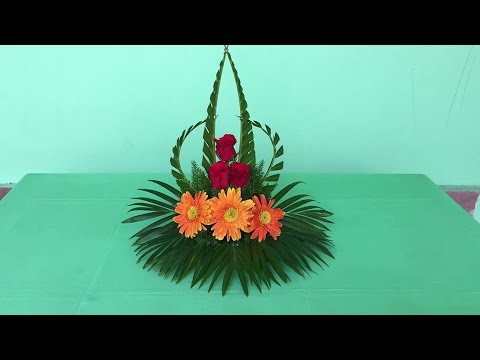 Cắm Hoa Để Bàn Đơn Giản - Youtube