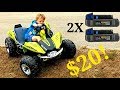 24 volt liion power wheels dune racer 18650 cell mod lowes kobalt 10 24v max battery pack