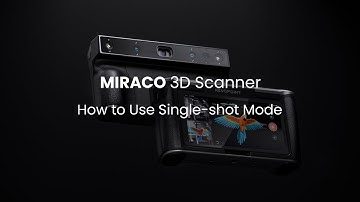 Revopoint MIRACO 3D Scanner: How to Use Single-shot Mode