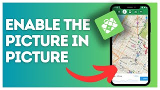 How to enable the picture in picture on Maps.Me?
