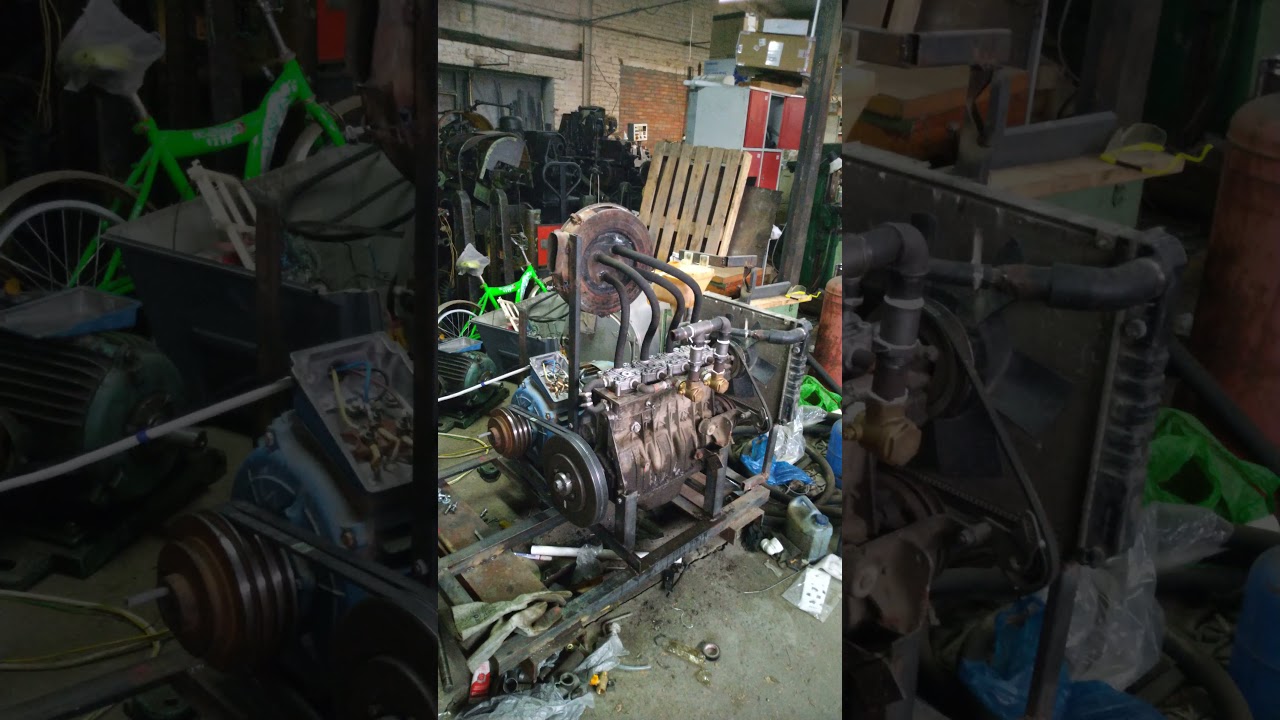 компрессор из ДВС 402 выпуск 3 пуск окончательный. - YouTube