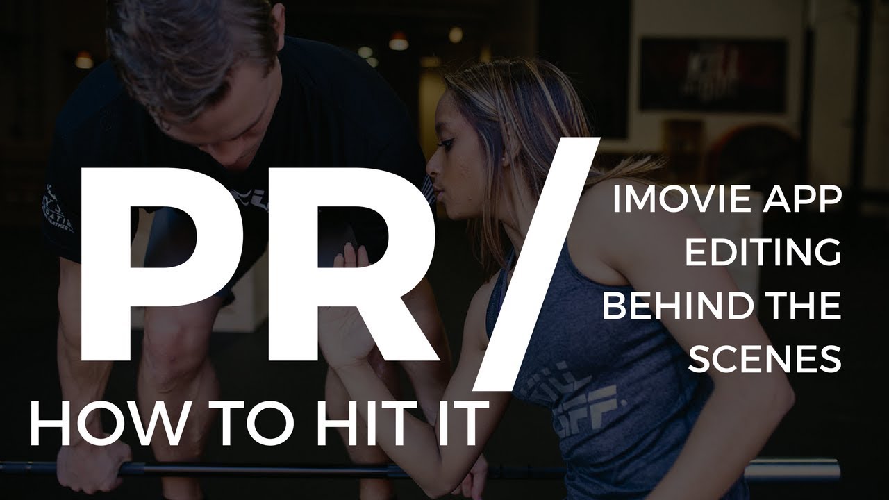 How To Hit a PR How I Do Voiceovers on iMovie App YouTube